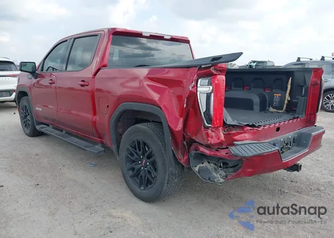 2024 GMC Sierra 1500 2Wd Short Box Elevation from USA, damaged, VIN 3GTPHCEK7RG346767